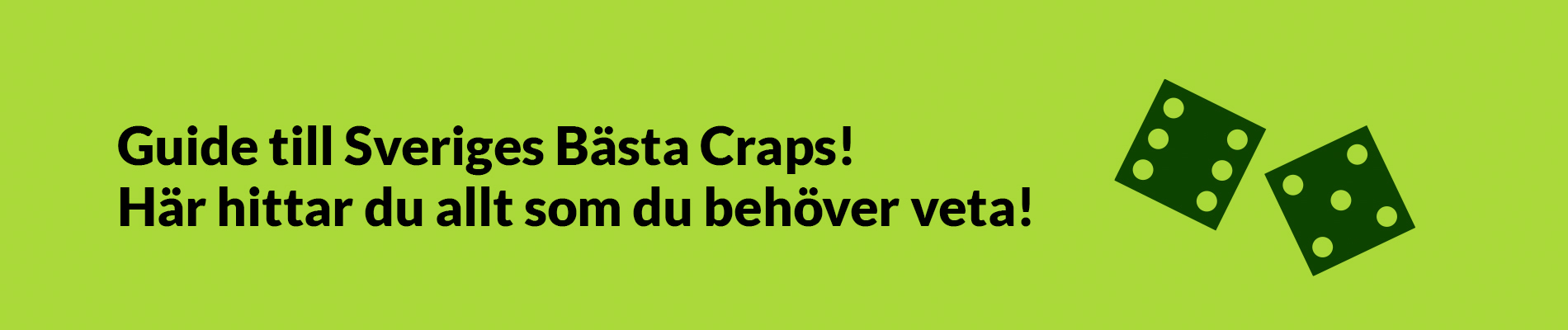Sveriges Bästa Craps - Sveriges Bästa Casino - 25